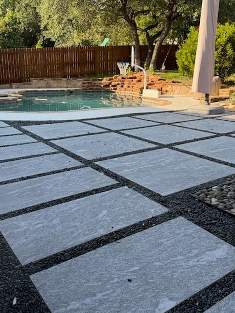 Landscape Transformation with Unique Stone Steps image