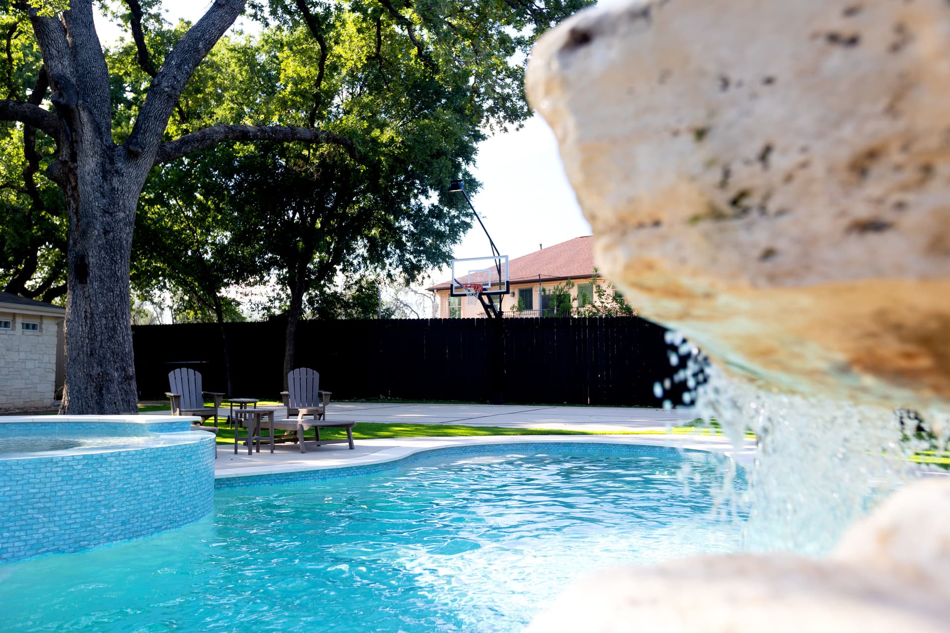 Gallery photos for Pool Area Artificial Turf and Backyard Court Setup That Actually Gets Used: Image #2