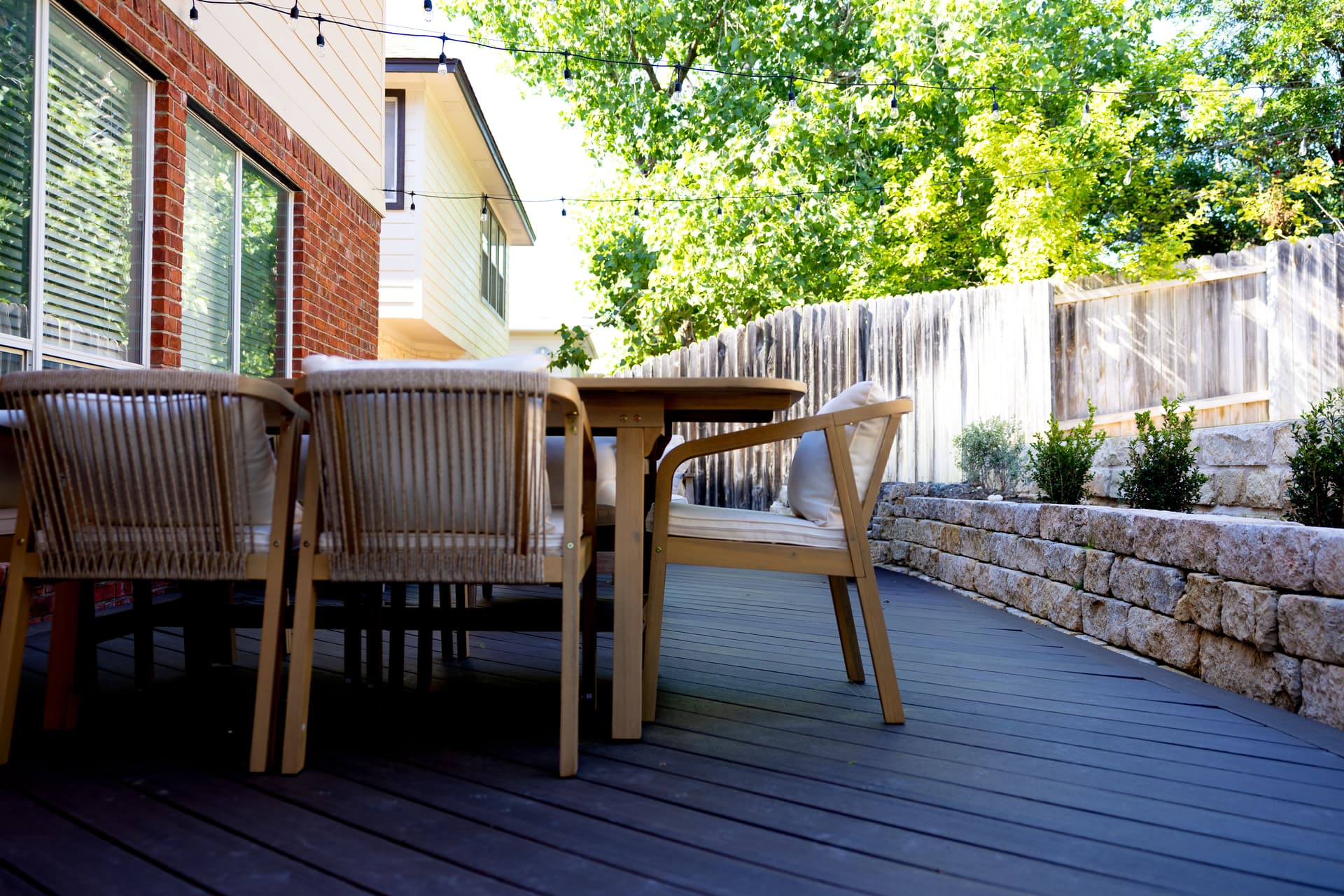 Gallery photos for Sloped Backyard Turned Into Full Outdoor Living Space: Image #2