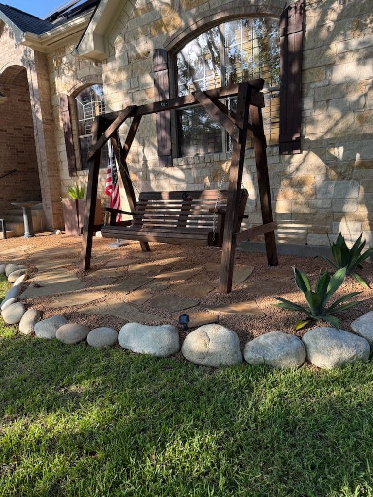 Gallery photos for Steiner Ranch Outdoor Makeover with Modern Patio: Image #1