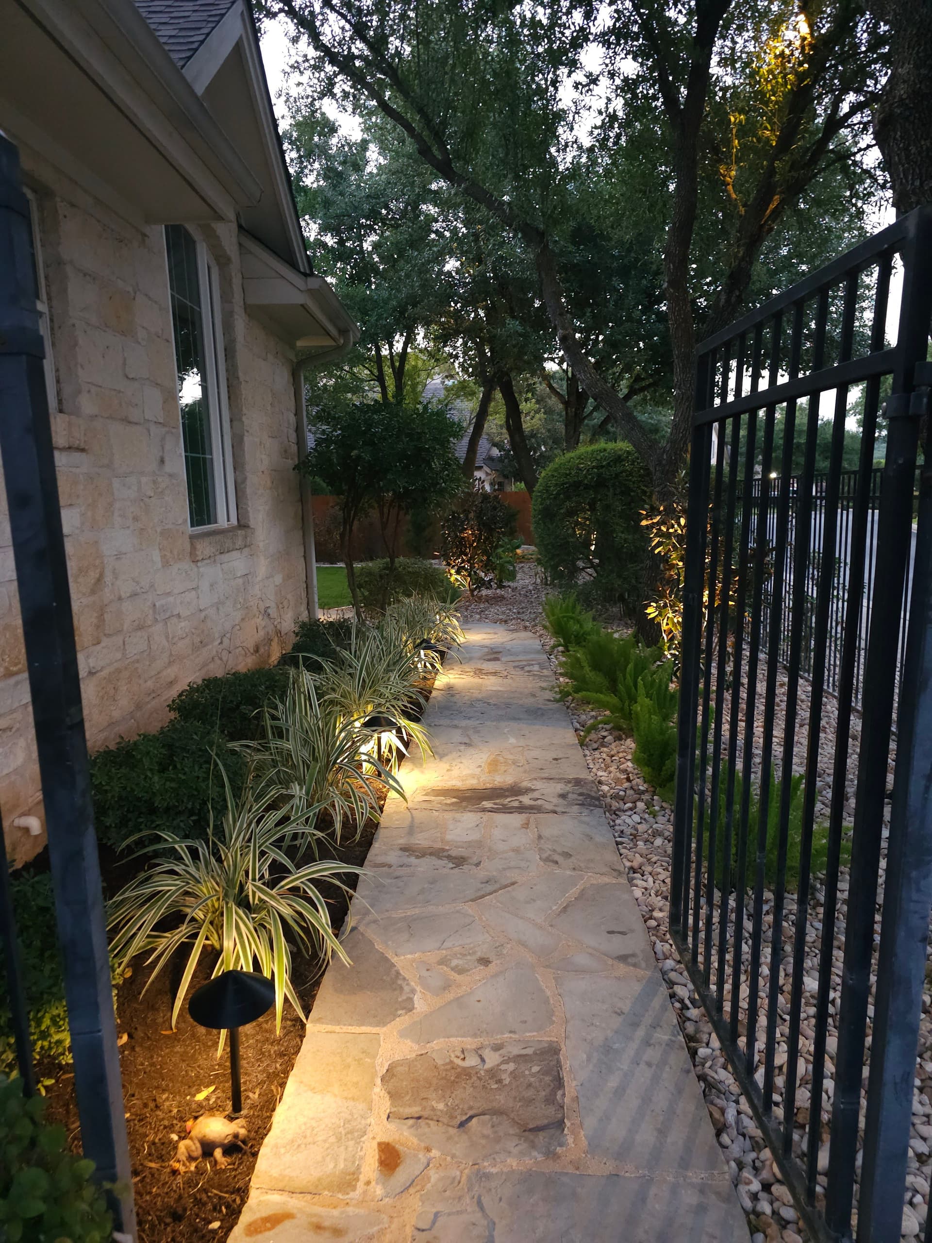 Gallery photos for Barton Creek Backyard Transformation with Lighting and Deck: Image #6
